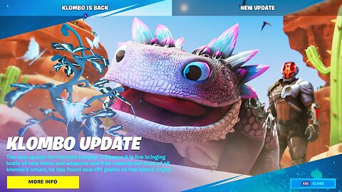 KLOMBO Finally RETURNS in Fortnite..