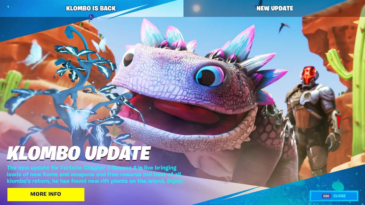 KLOMBO Finally RETURNS in Fortnite..