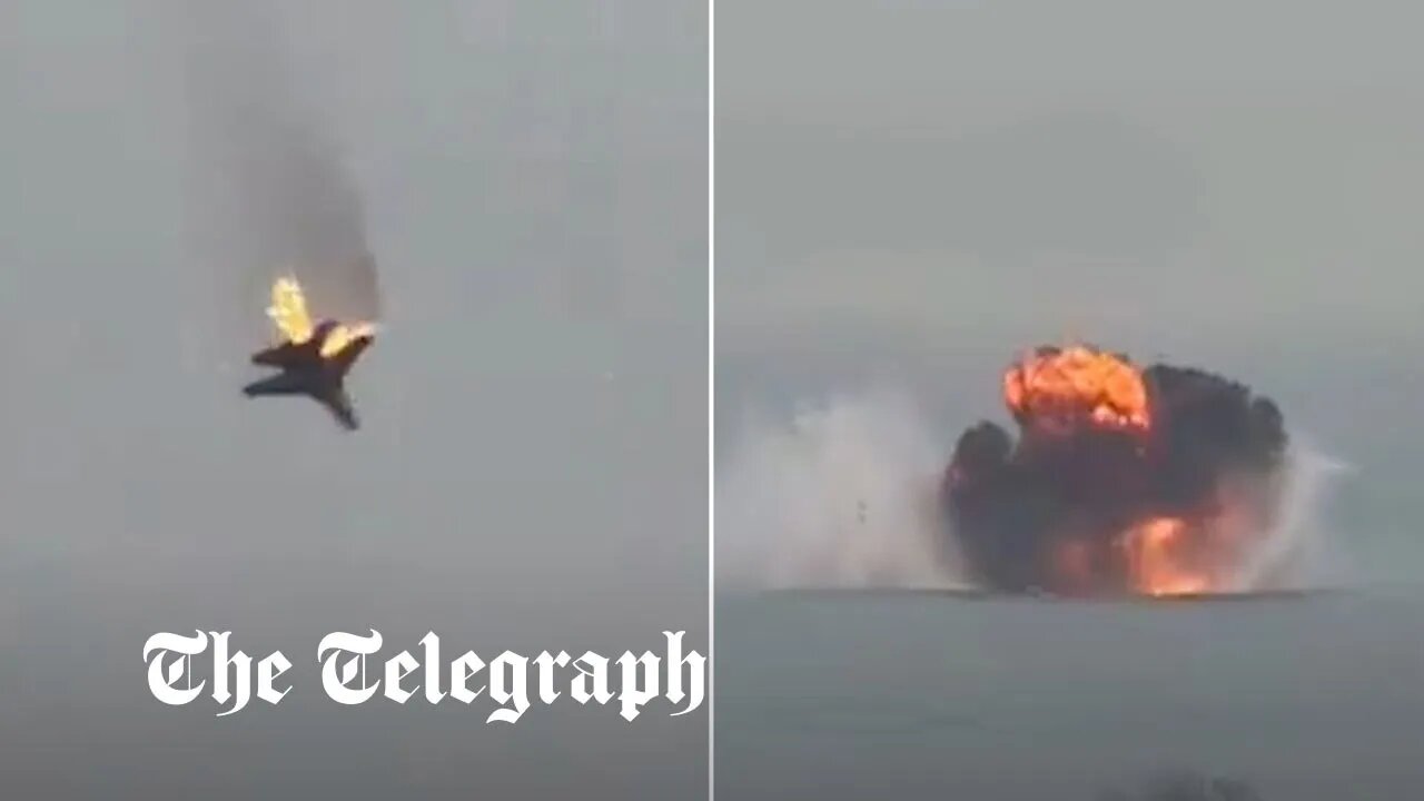 Russian jet crashes into the Crimean port of Sevastopol