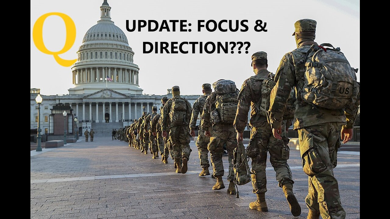 UPDATE: FOCUS & DIRECTION