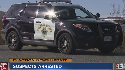 Two in custody for shooting at California Highway Patrol officers