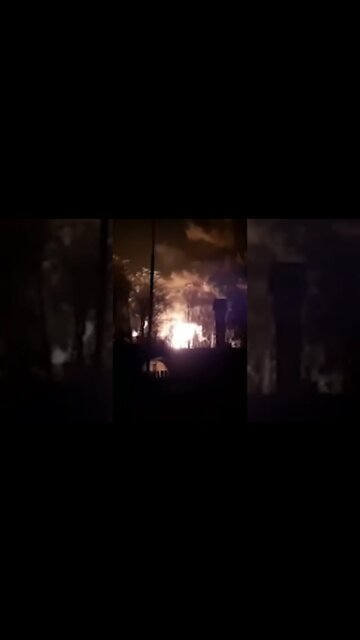 The fire localized eliminated on oil tanks in the Bryansk region, the cause of the fire drone attack