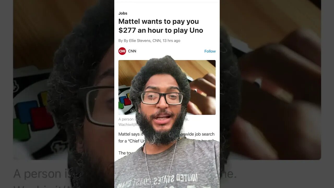 Mattel will pay you $277 to play UNO ! #shorts