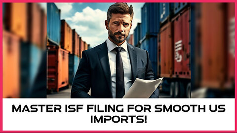 Mastering the ISF Advantage: Smooth Customs Clearance for Your Imports