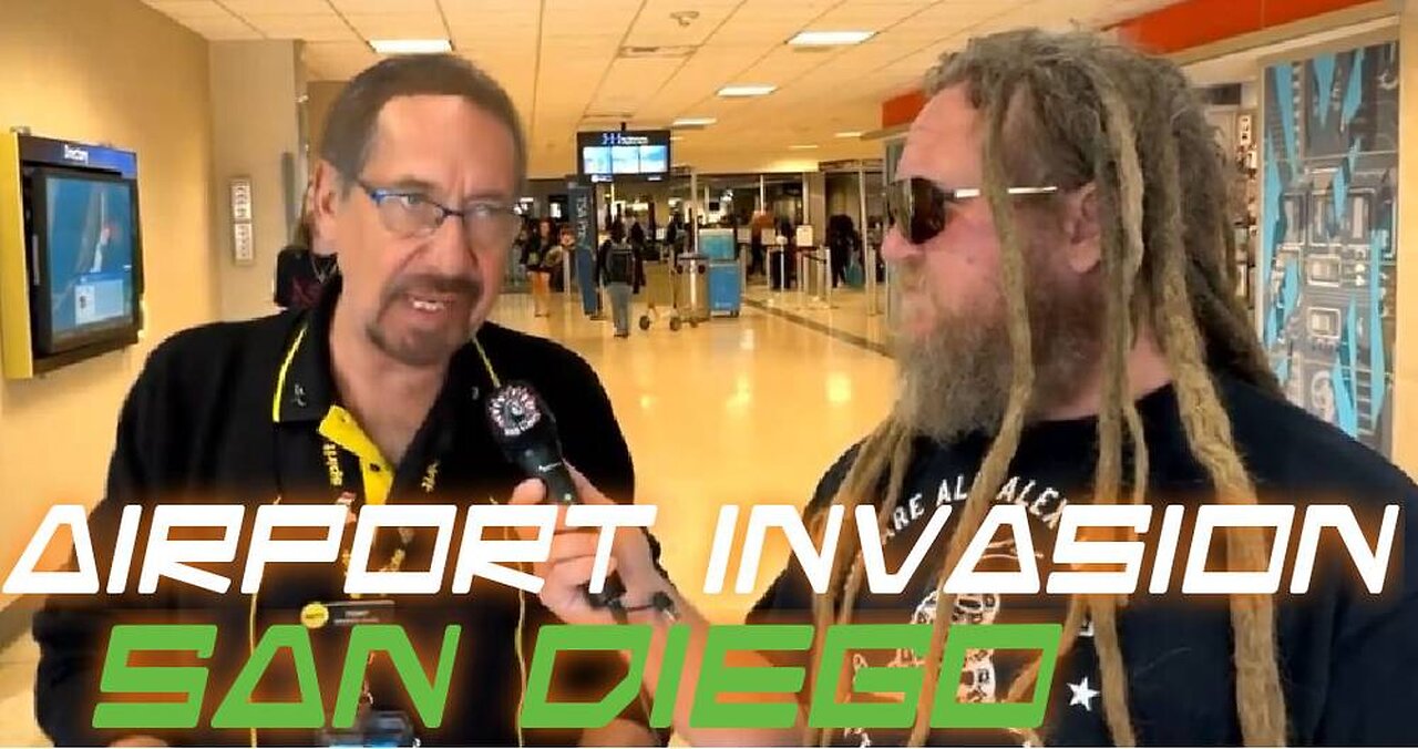 Airport invasion: San Diego