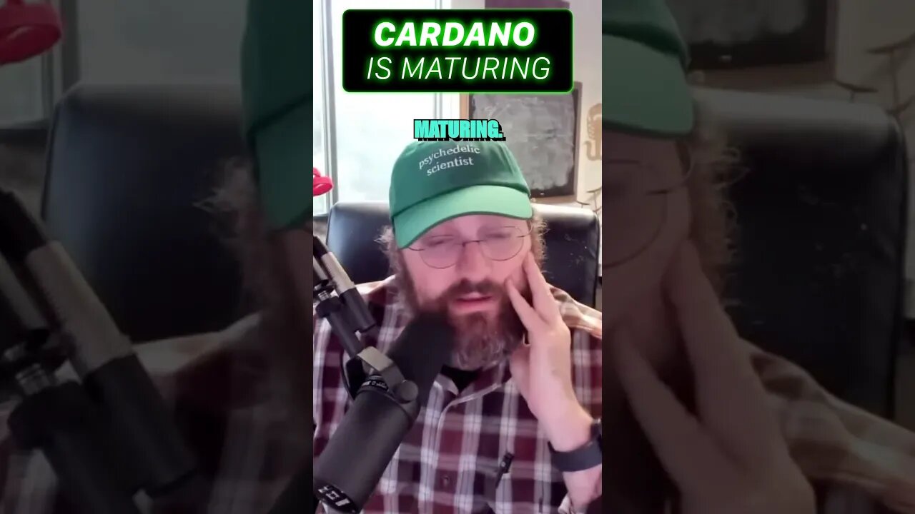 Cardano is Maturing Charles Hoskinson