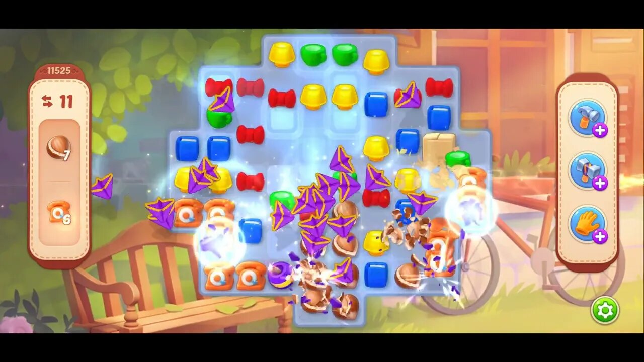 Playrix Homescapes Gameplay Walkthrough Level 11525