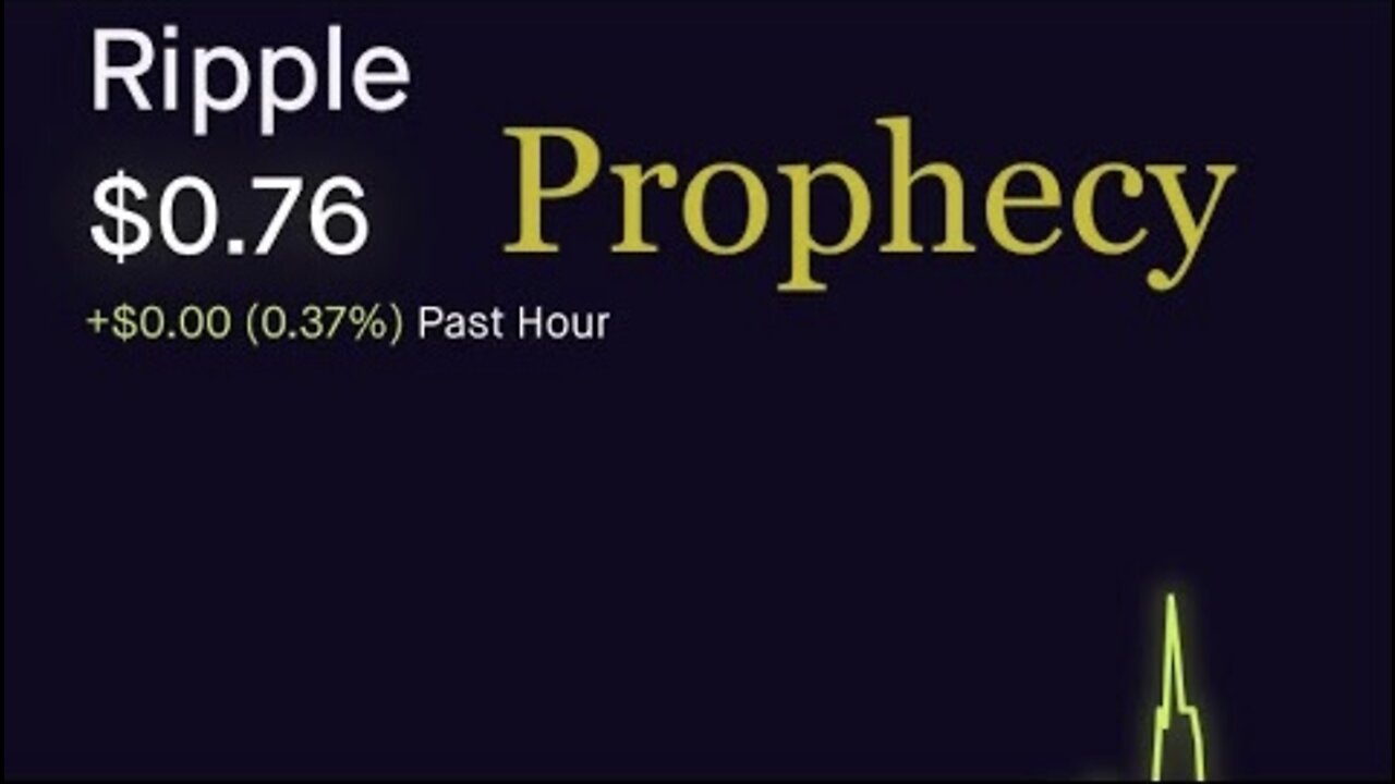 XRP Ripple Dreams Visions Prophecy