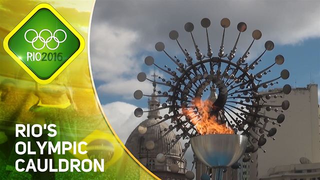 Rio 2016: Brazil's spectacular Olympic cauldron