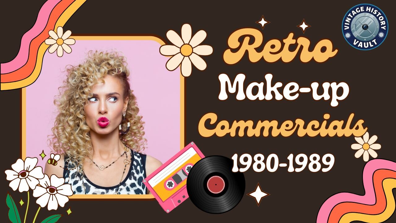 Retro Make-up Commercials 1980-1989.