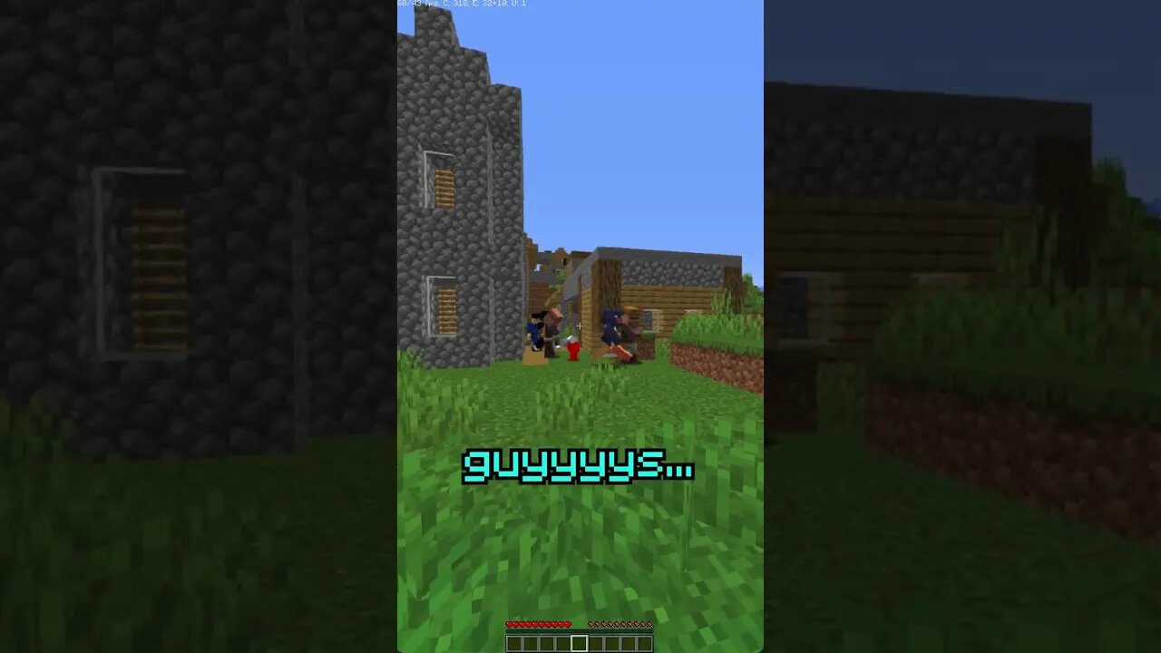 Minecraft but I can't say the letter e or else... (gone wrong)