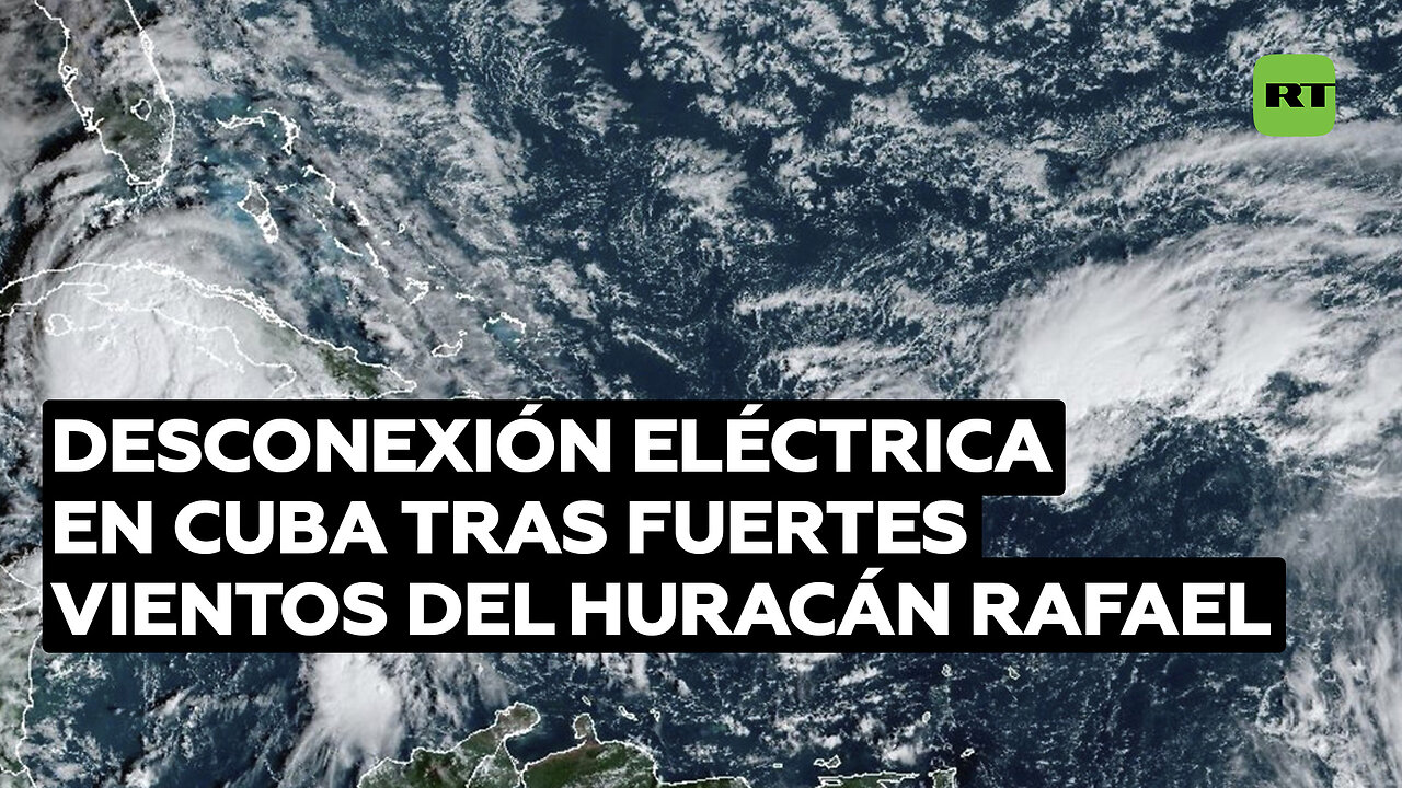 Cuba sufre una desconexión del sistema eléctrico tras fuertes vientos por huracán Rafael