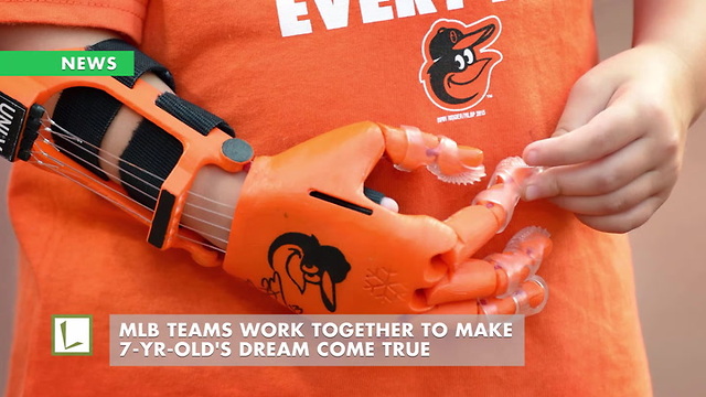 MLB Teams Work Together To Make 7-Yr-Old's Dream Come True