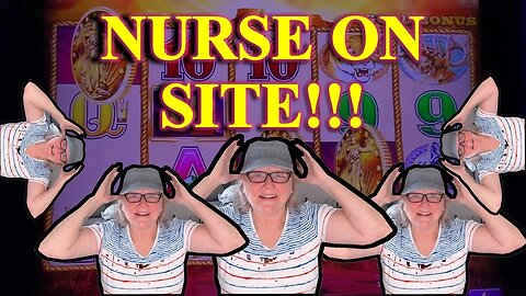 Slot Machine Play - Buffalo, Aristocrat - NURSE ON SITE!!!