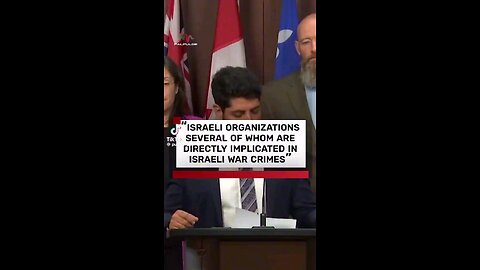 Speech by Corey Balsam: Jewish Voice for Canada