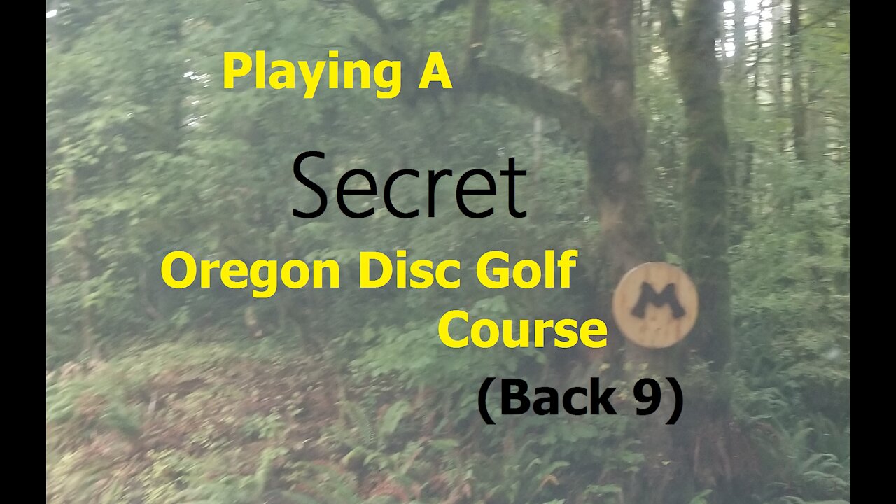 Disc Golf on a Secret Course (back 9)