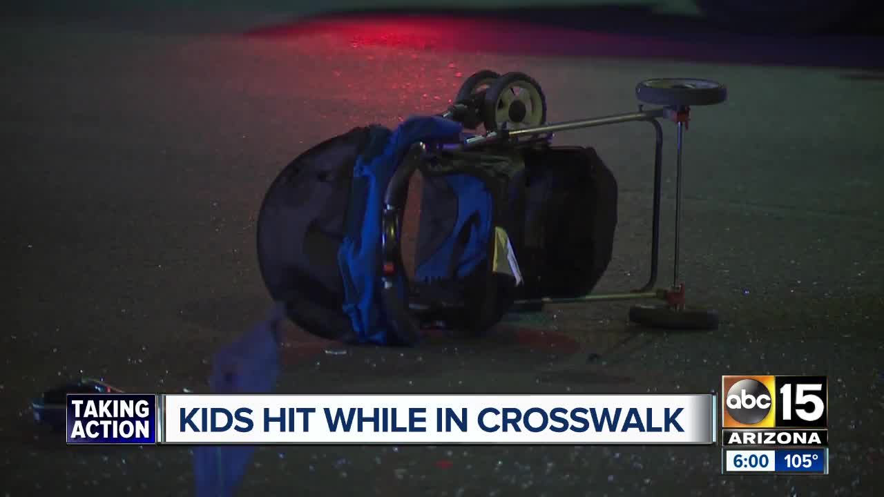 Witness to crash involving two children in Tempe speaks