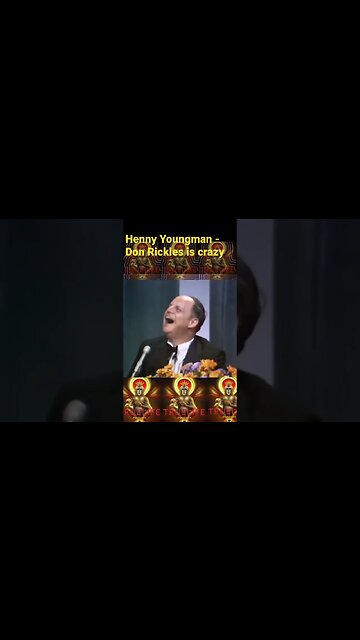 Henny Youngman - Rickles is crazy! #entertainment #love #status #comedy #comics