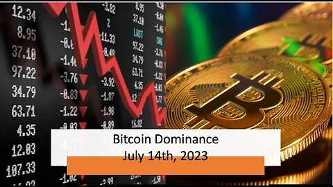 Bitcoin Dominance - Altseason 2023?