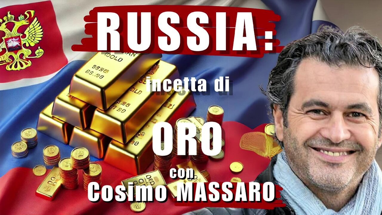 PERCHÈ la RUSSIA fa incetta di ORO? con Cosimo MASSARO |Il Punt🔴 di Vista