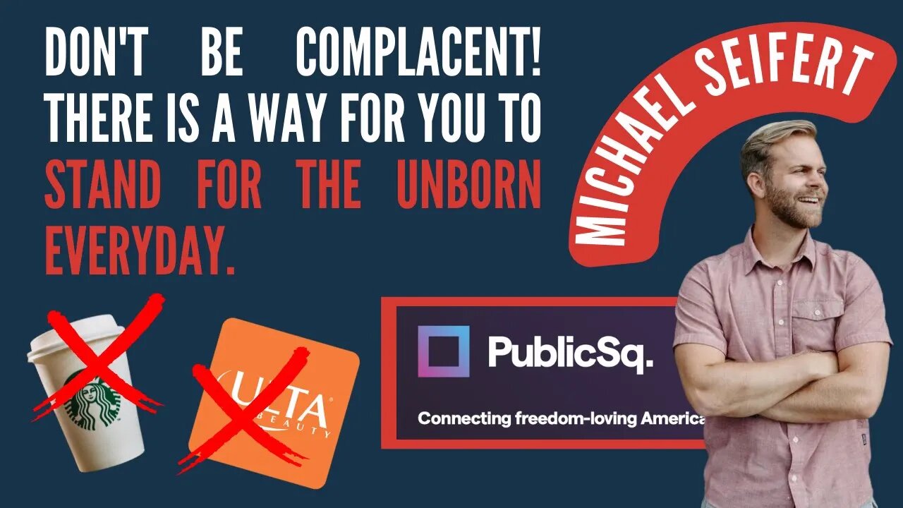 You Can Fight For The Unborn Everyday!!!