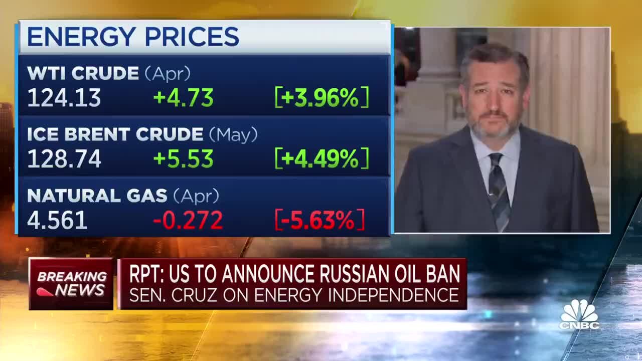 Cruz: Biden Admin Wants To Destroy U.S Energy Production