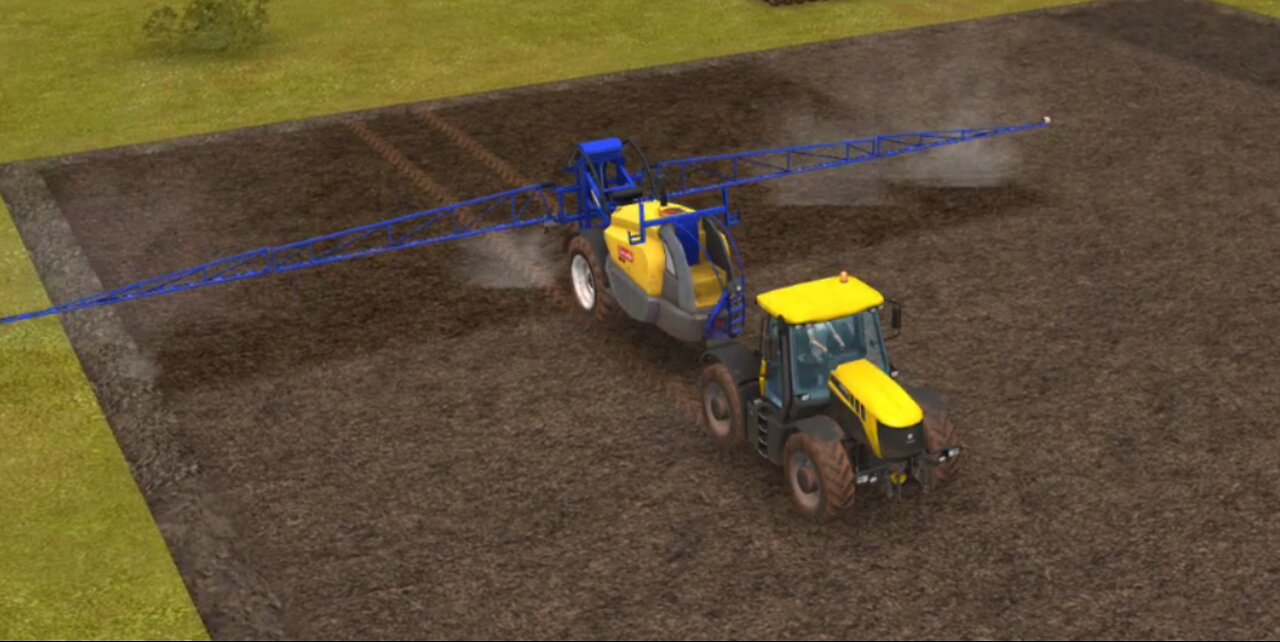 Farming Simulator 18 - JCB and sprayer