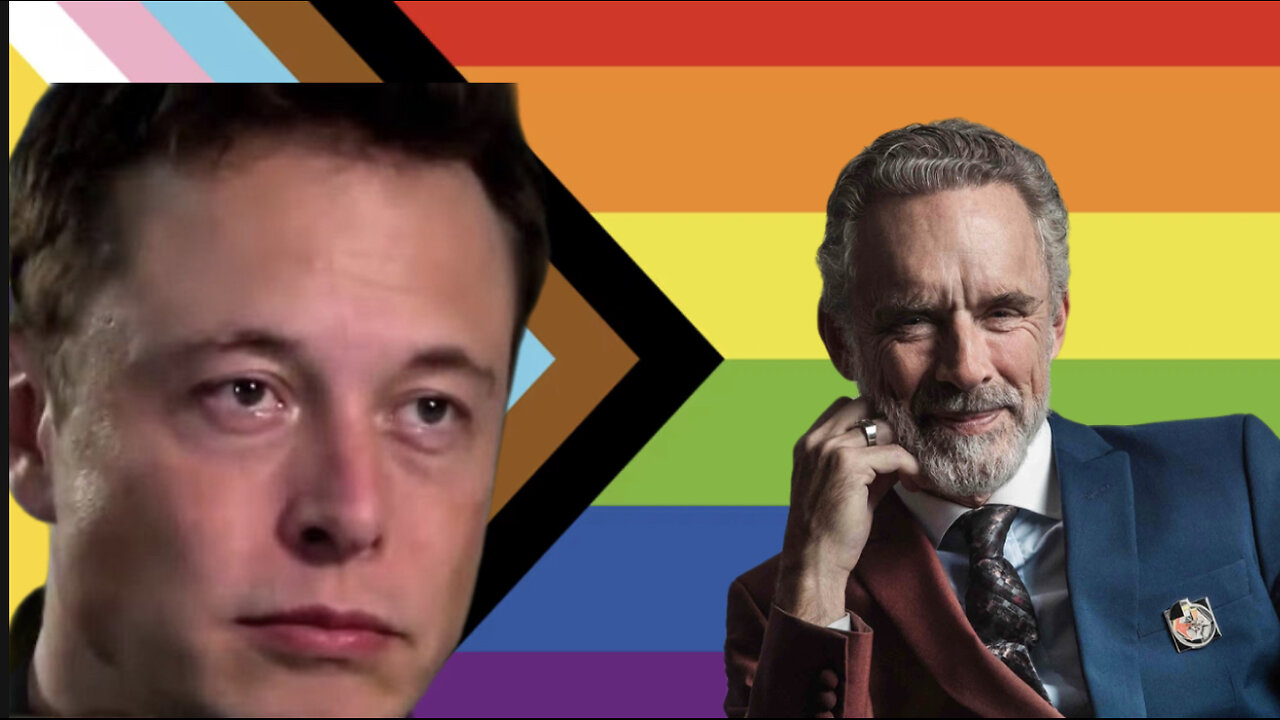 Elon Musk and Jordan Peterson on trans