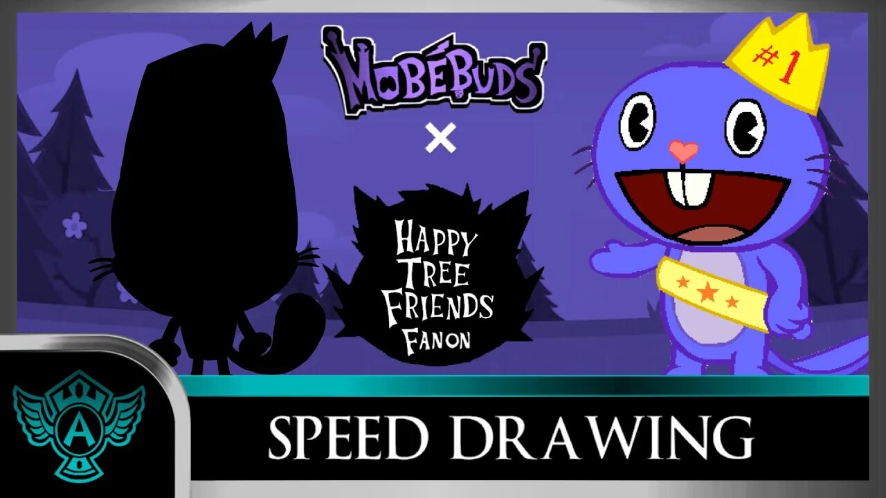 Speed Drawing: Happy Tree Friends Fanon - Todd | Mobebuds Style