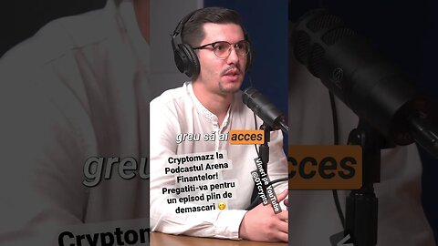 Cryptomazz la Podcastul Arena Finantelor! Pregatiti-va pentru un episod plin de demascari 🤭