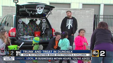 Local High School hosts 'Trunk or Treat' event for the community