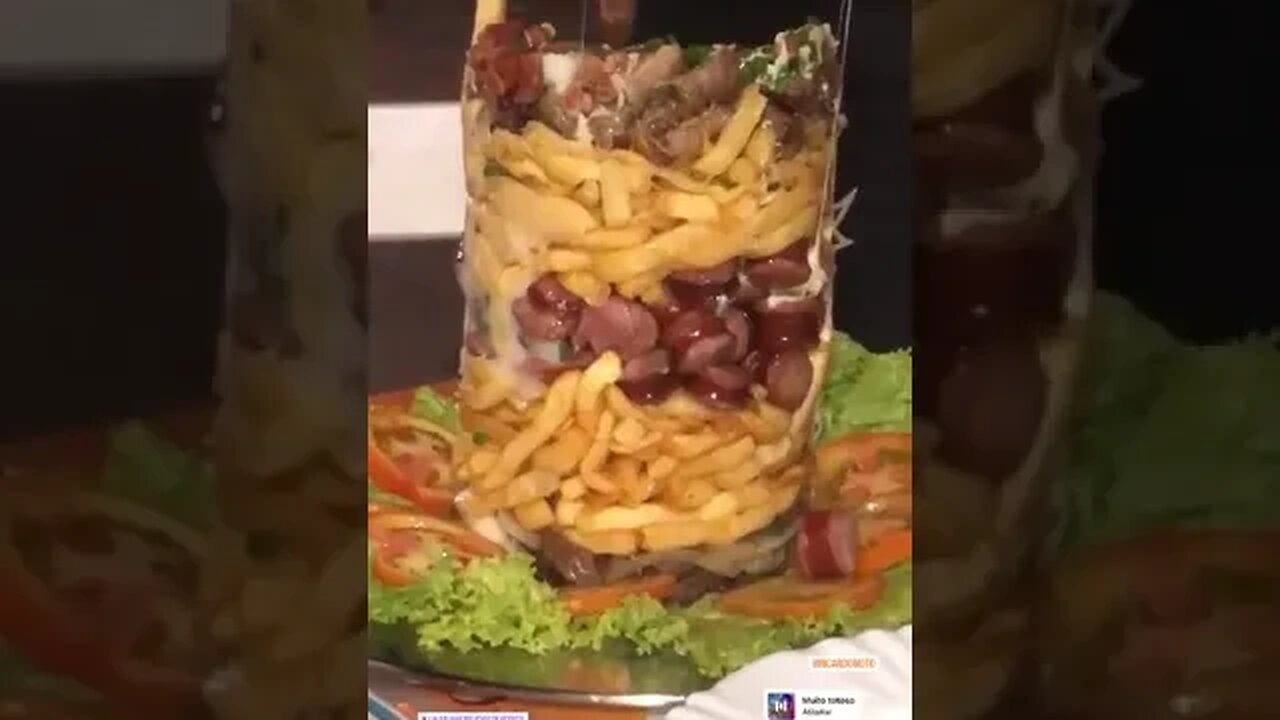 O MAIOR DESAFIO DE BATATA FRITA DO TIKTOK #tiktok #viral #comida #batatafrita #amei #desafio #shorts