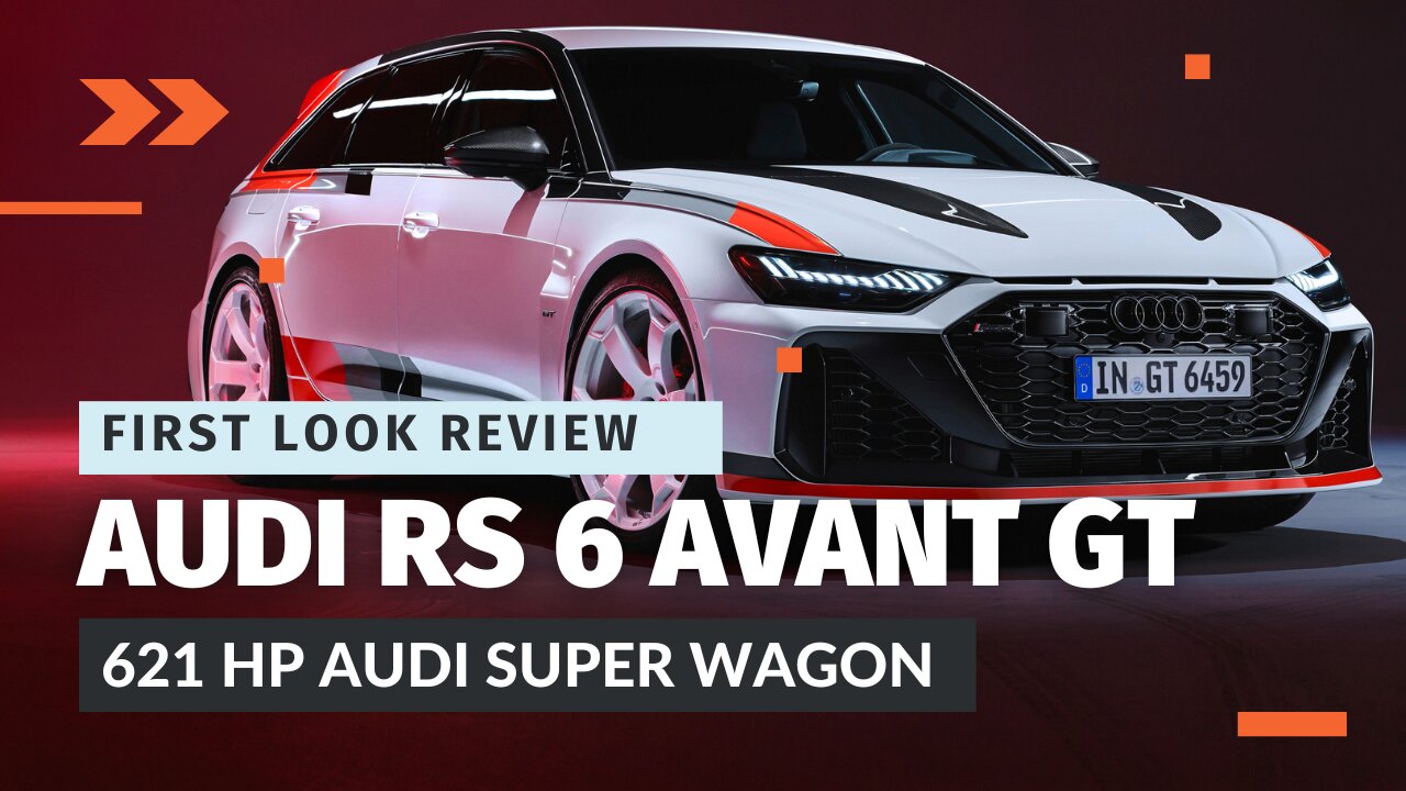 2025 Audi RS 6 Avant GT First Look Review | Limited Edition Super Wagon with 621 HP