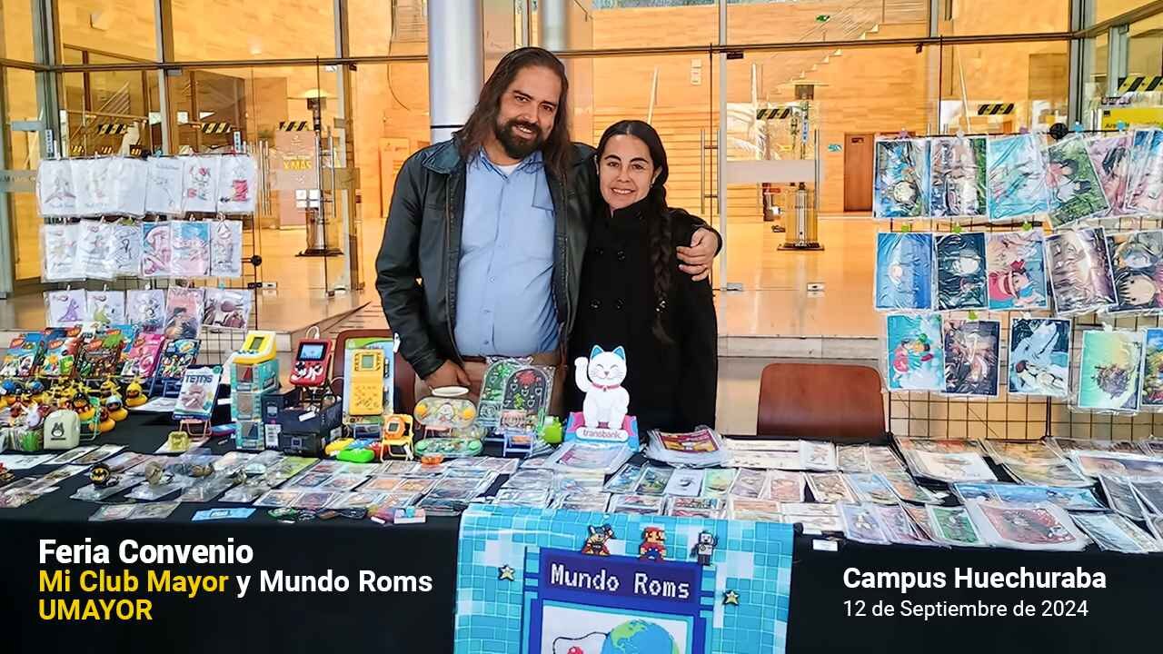 Mundo Roms - FeriasMR - Feria Convenio Mi Club Mayor - UMayor - Huechuraba