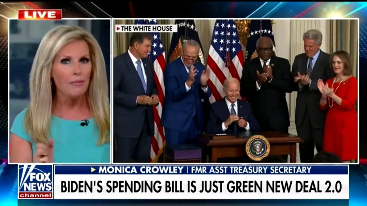 Monica Crowley On Inflation Bill: Communism Never Dies It Just Gets Rebranded