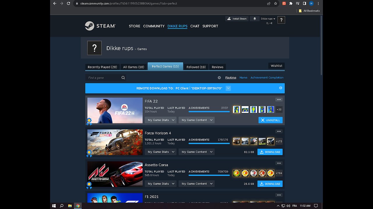 Best 7 Steam Accounts أفضل 7 حسابات ستيم