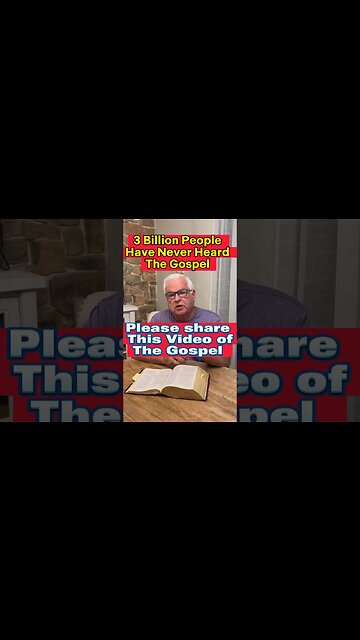 3 Billion People have never heard the Gospel; Please Like & Share #shorts #christianity #gospel