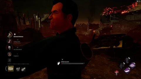 Dead by Daylight Ash meet a great ally (she play good)