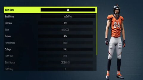 How To Create Ed McCaffery Madden 23