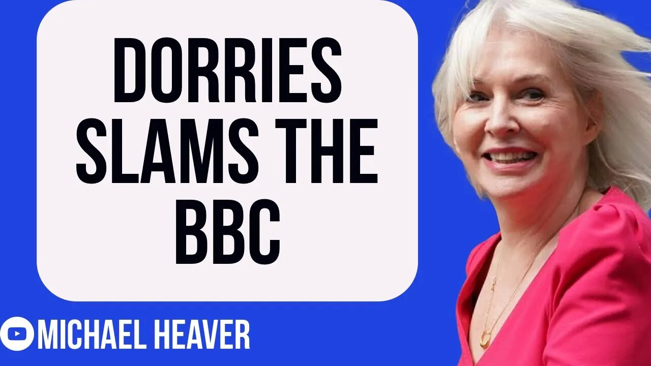 Nadine Dorries SLAMS BBC - End Of Licence Fee?