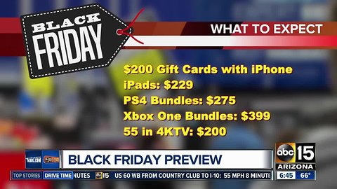 Previewing Black Friday deals