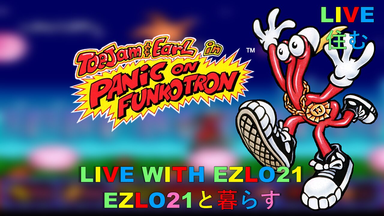 Toejam & Earl Panic on Funkotron | Live With EZLO21