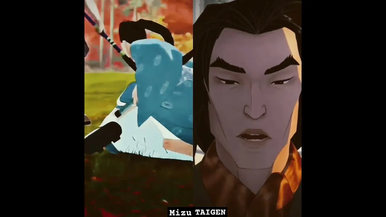 Blue Eye Samurai | Your favourite Character | Tigen Vs Mizu | #blueeyesamurai #mizu #taigen