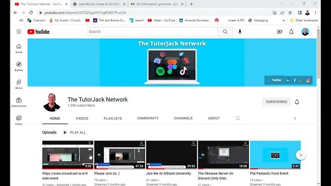 The TutorJack Network Original Channel On YouTube