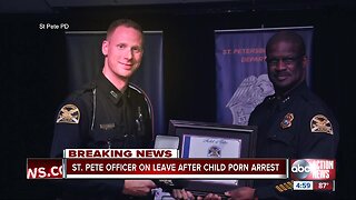 St. Pete police officer accused of possessing child pornography