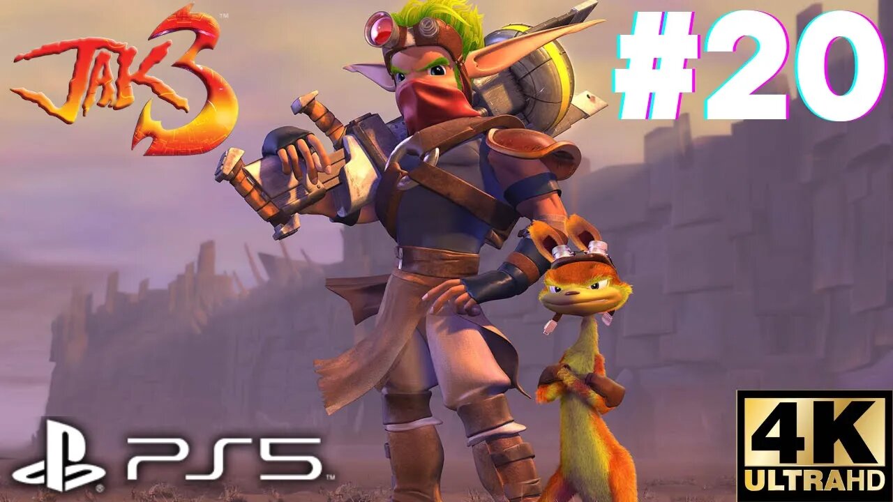 Jak 3 Mission #20: Confront Veger & Beat His Precursor Robot | PS5, PS4 | 4K (No Commentary Gaming)