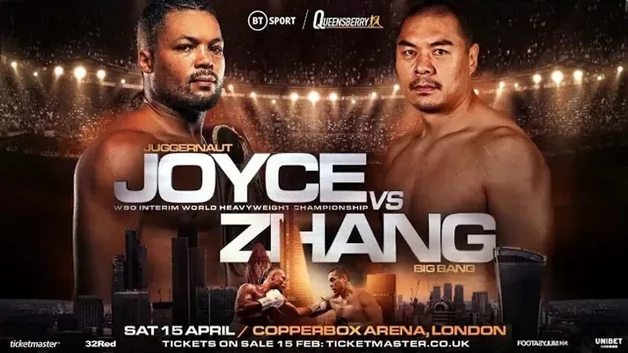 Heavyweight Action - Joe Joyce vs Zhilei Zhang on ESPN+ /Will The Juggernaut Weather Zhang Storm?