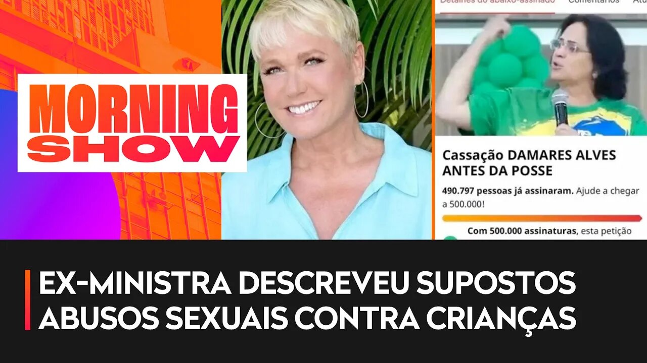 Xuxa e outros famosos pedem cassação de Damares Alves