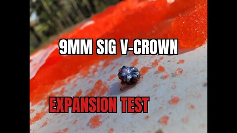 9mm SIG V Crown Test