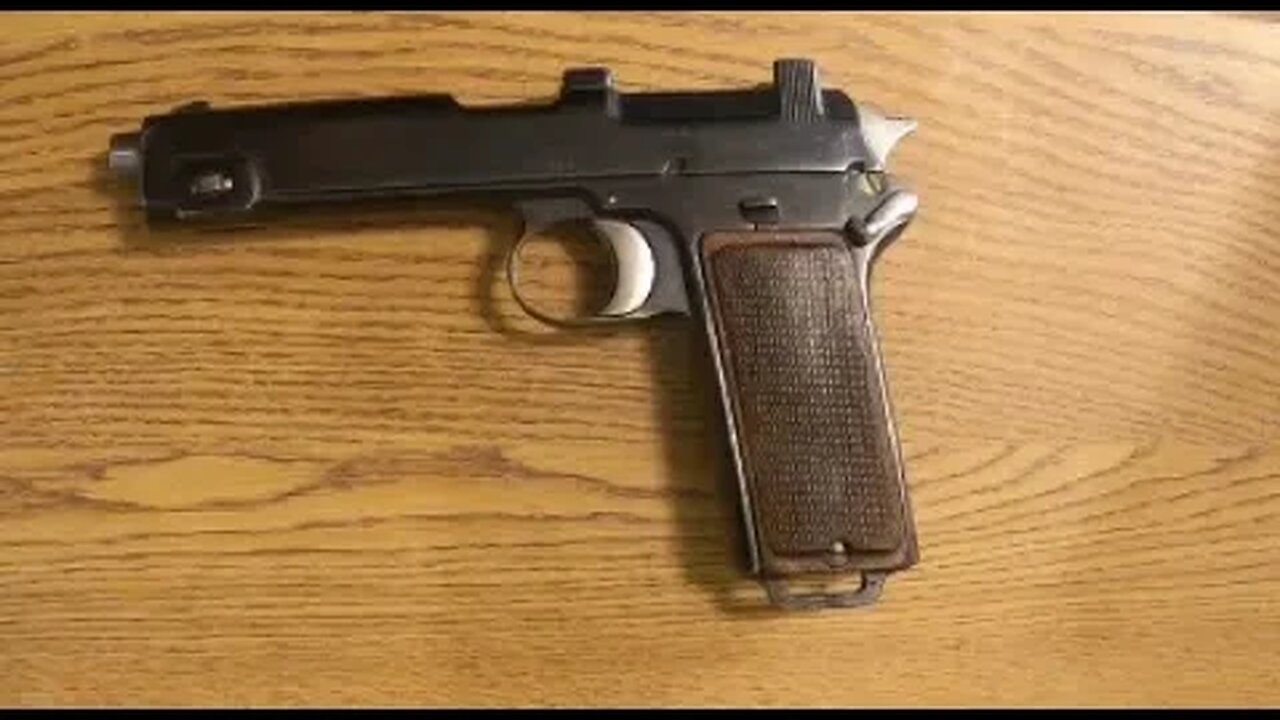 M1912 the OTHER Austro-Hungarian pistol